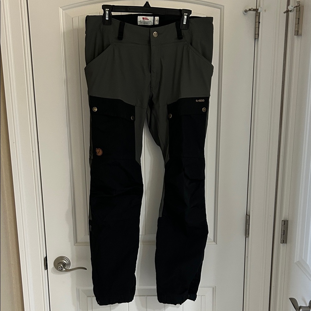 Keb Trousers M - Men's Outdoor Pants - Black and Gray